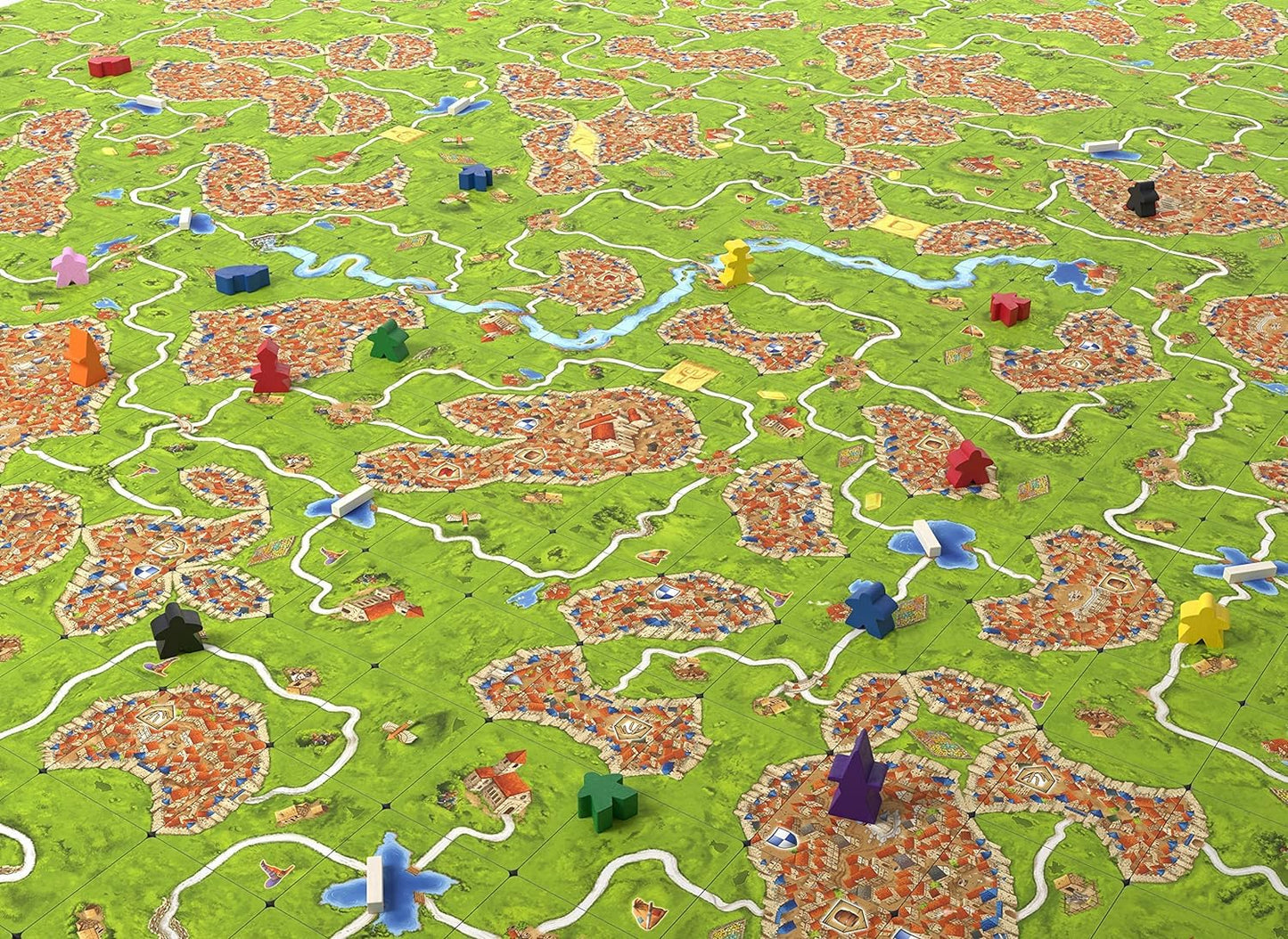 Carcassonne - Big Box (EN) - a Board Game by Z-MAN Games - Medieval Strategy Board Game - 2-6 Players - Includes Base Game and 11 EXPANSIONS - Family Game for Kids and Adults - Ages 7+