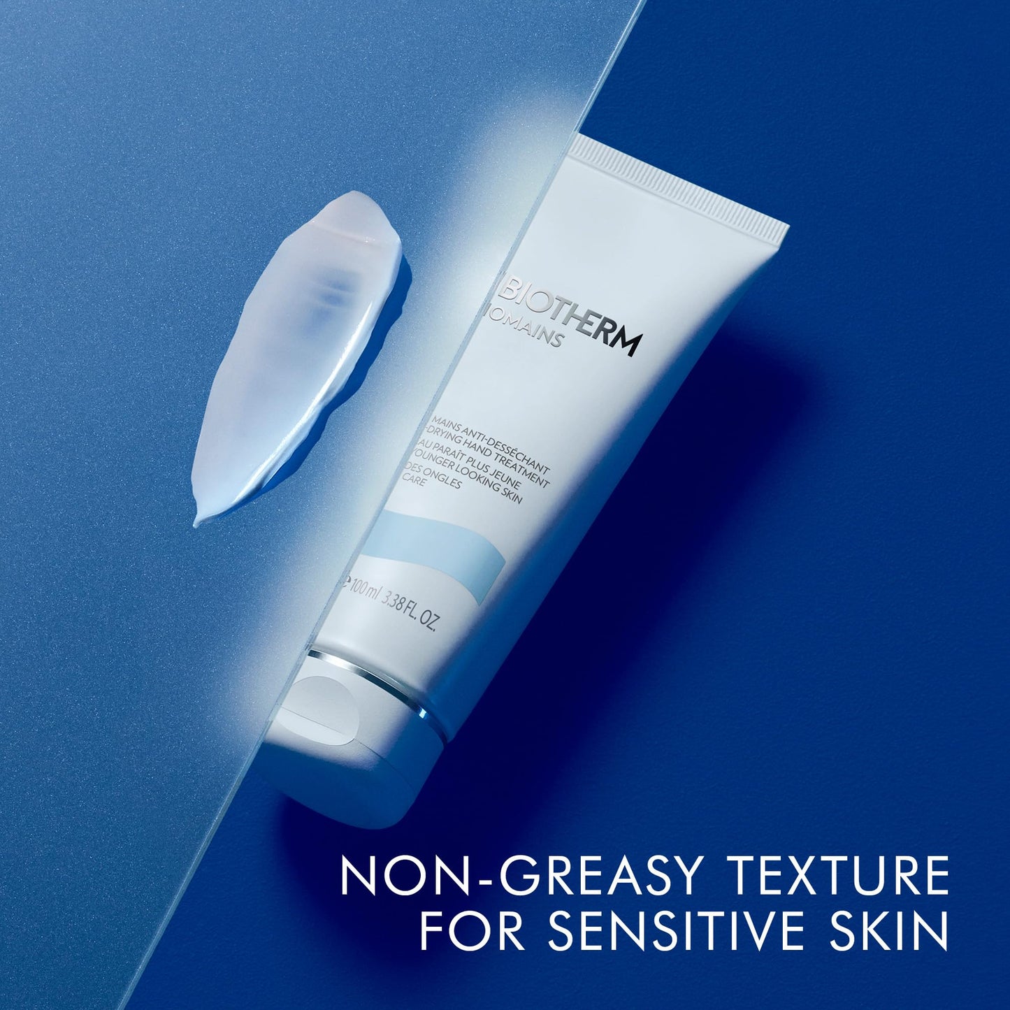 Biotherm Biomains Age-delaying Hand & Nail Cream, Smoothes And Softens Hand Skin For Younger Looking Hands, With Life Plankton, Vitamin E And Panthenol, 100 ml