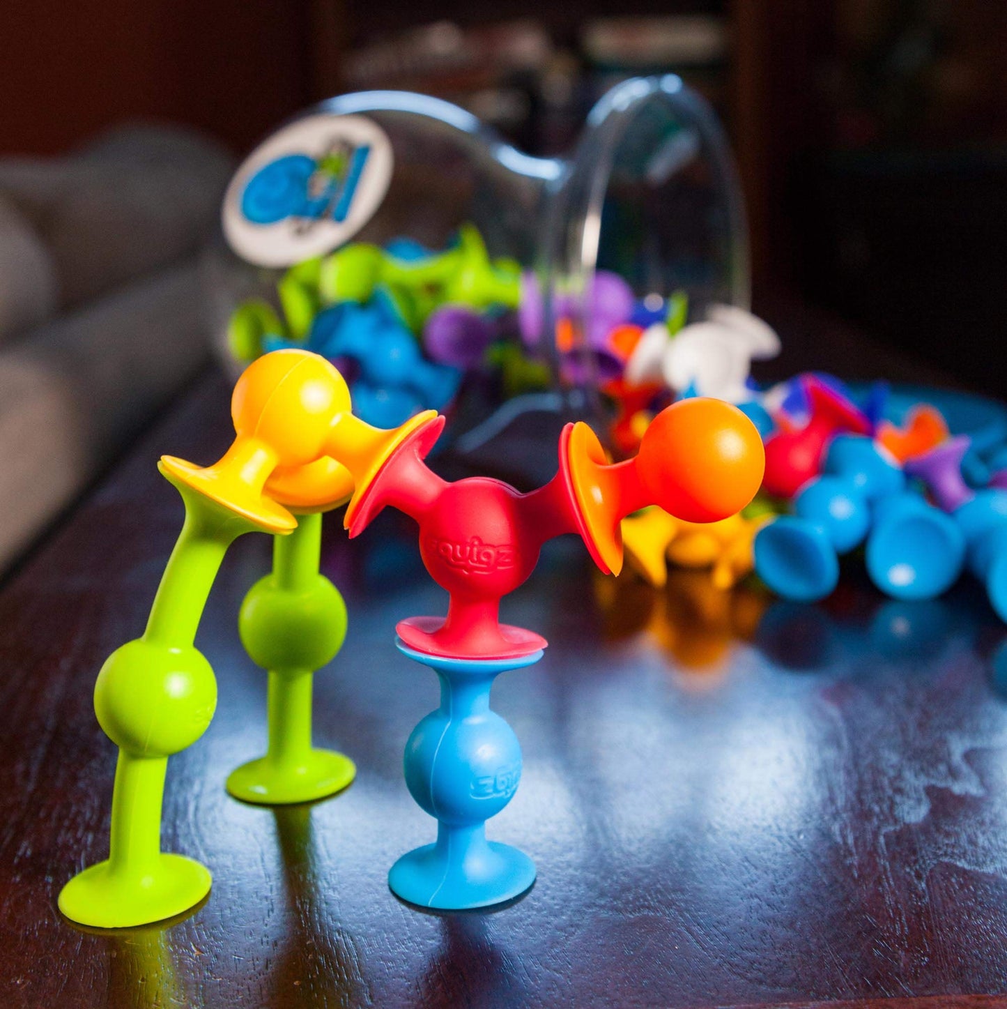 Fat Brain Toys Squigz - Deluxe Set