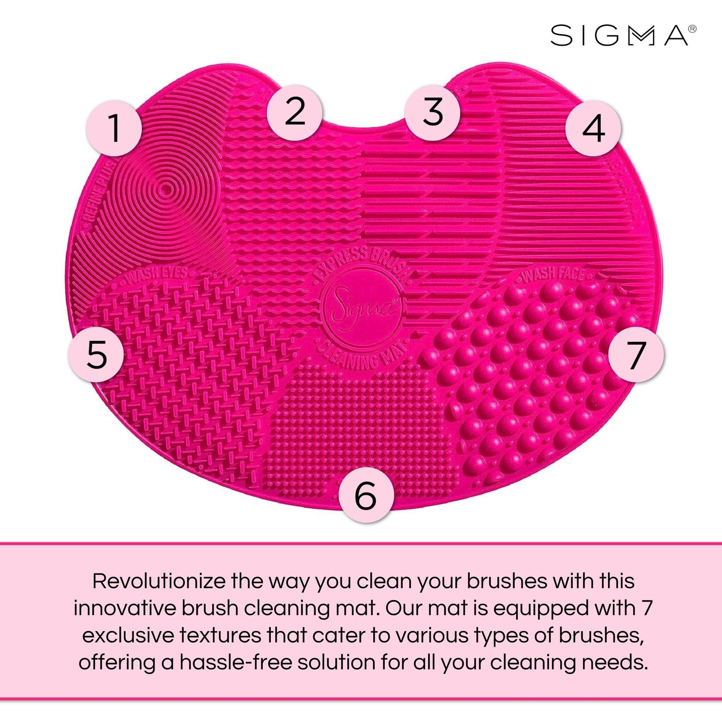 Sigma Beauty Express Brush Cleaning Mat