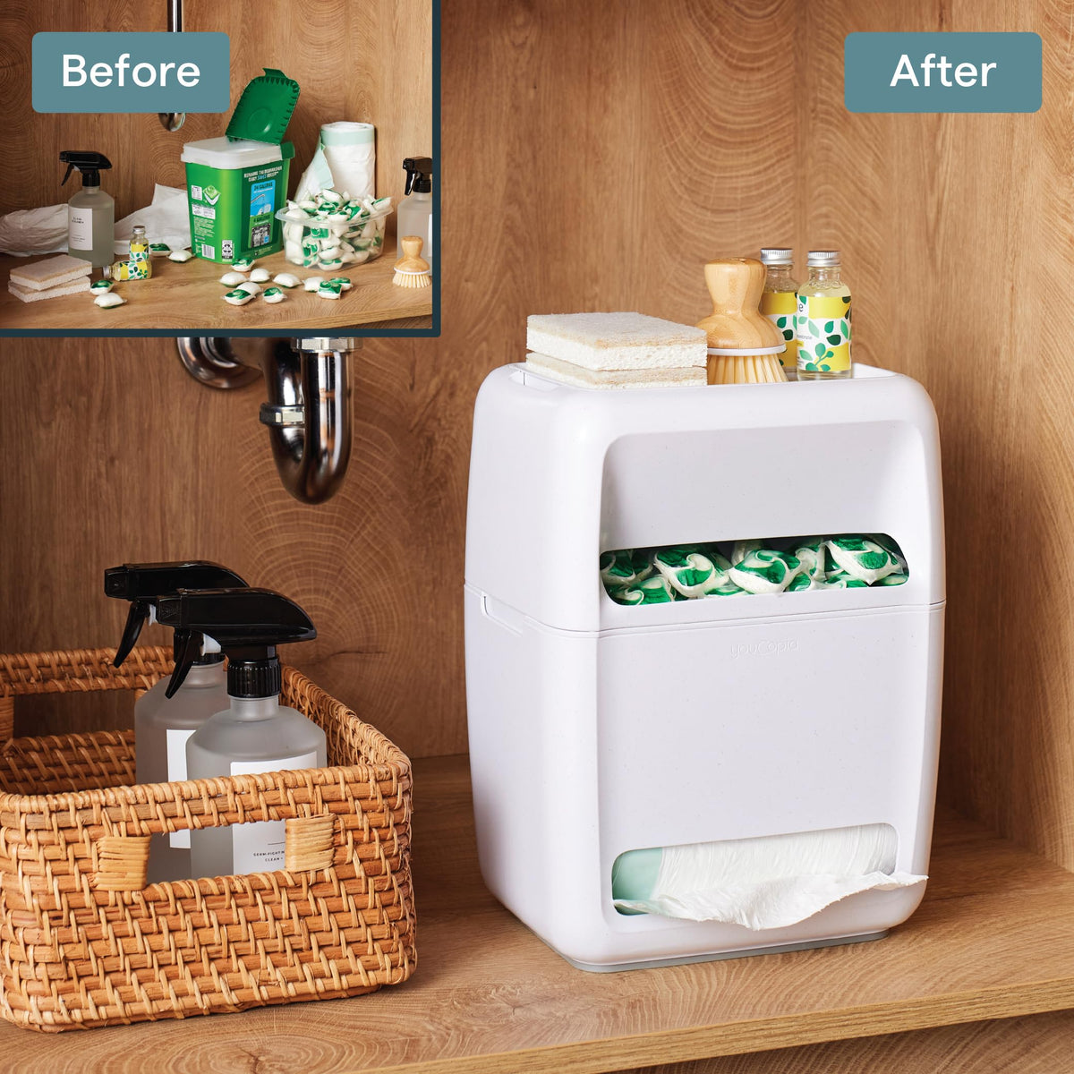 SinkSuite Bag & Pod Dispenser