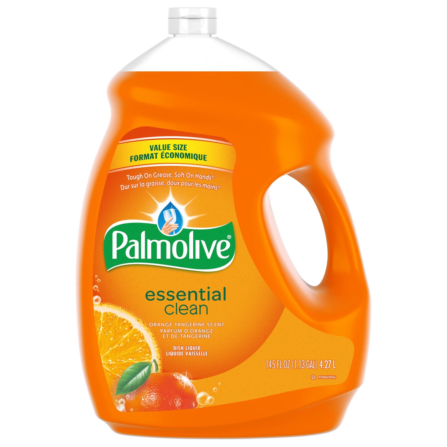 Palmolive Essential Clean Liquid Dish Soap, Orange Tangerine Scent - 4.27 L (4 pack)