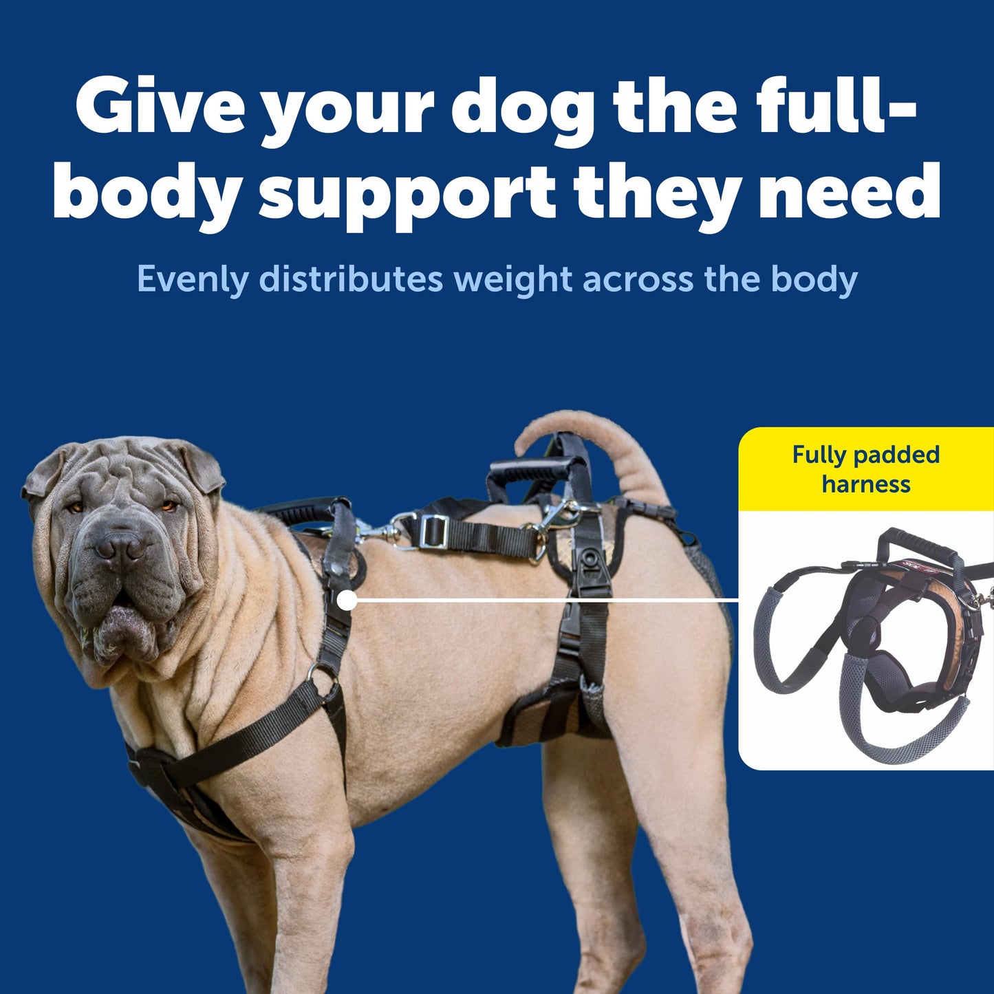 Solvit Full-Body Lifting Harness, Medium