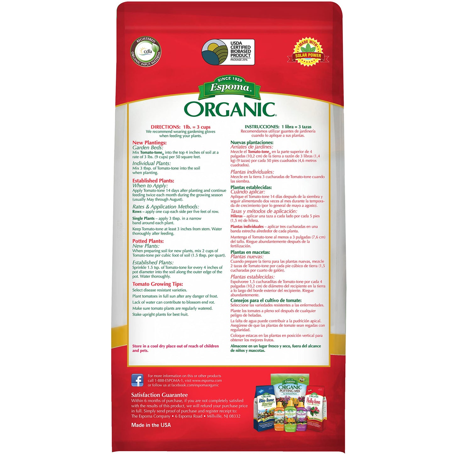 Espoma Co. to4 4-Pound Tomato-Tone 4-7-10 Plant Food