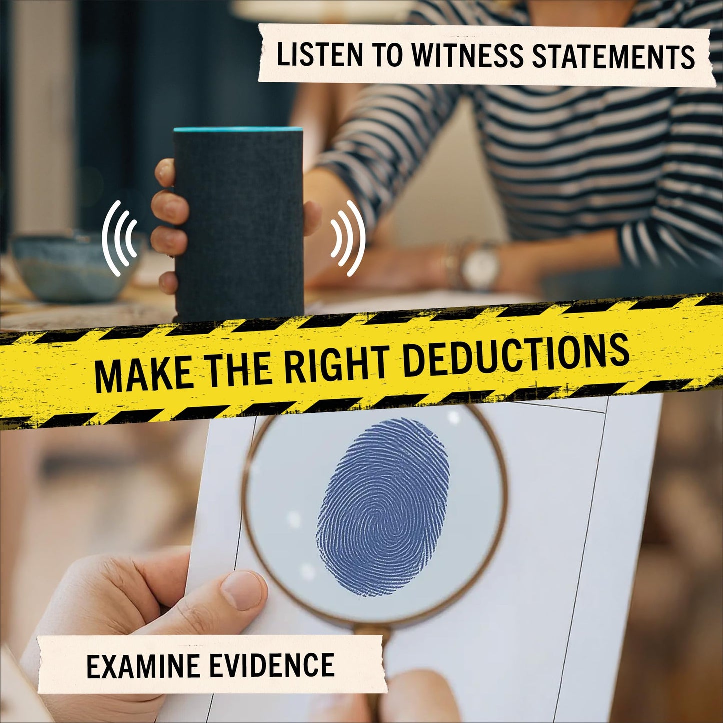 Hidden Games Murder Mystery Game – Canadian Version – Solve a Crime at a Folk Festival – Detective Investigation with 30+ Clues – Board Game for Teens, Adults, Couples & Groups – The Maplebrooke Case
