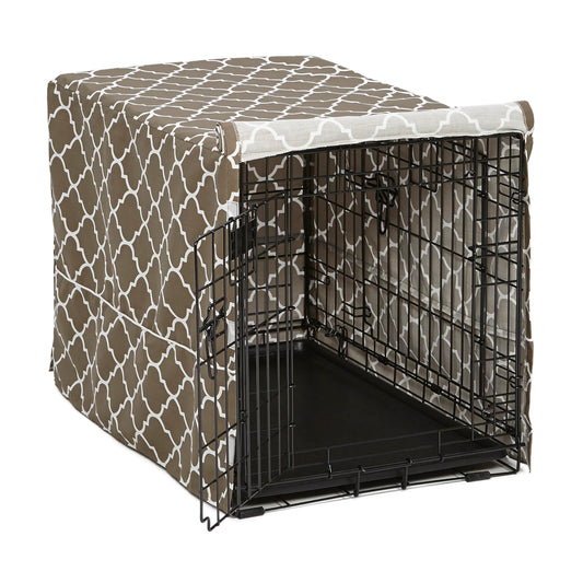 MidWest Homes for Pets Dog Crate Cover with Teflon Fabric Protector, Privacy Crate Cover Fits Midwest and New World 76.2cm Long Dog Crates, Machine Wash and Dry, CVR-30