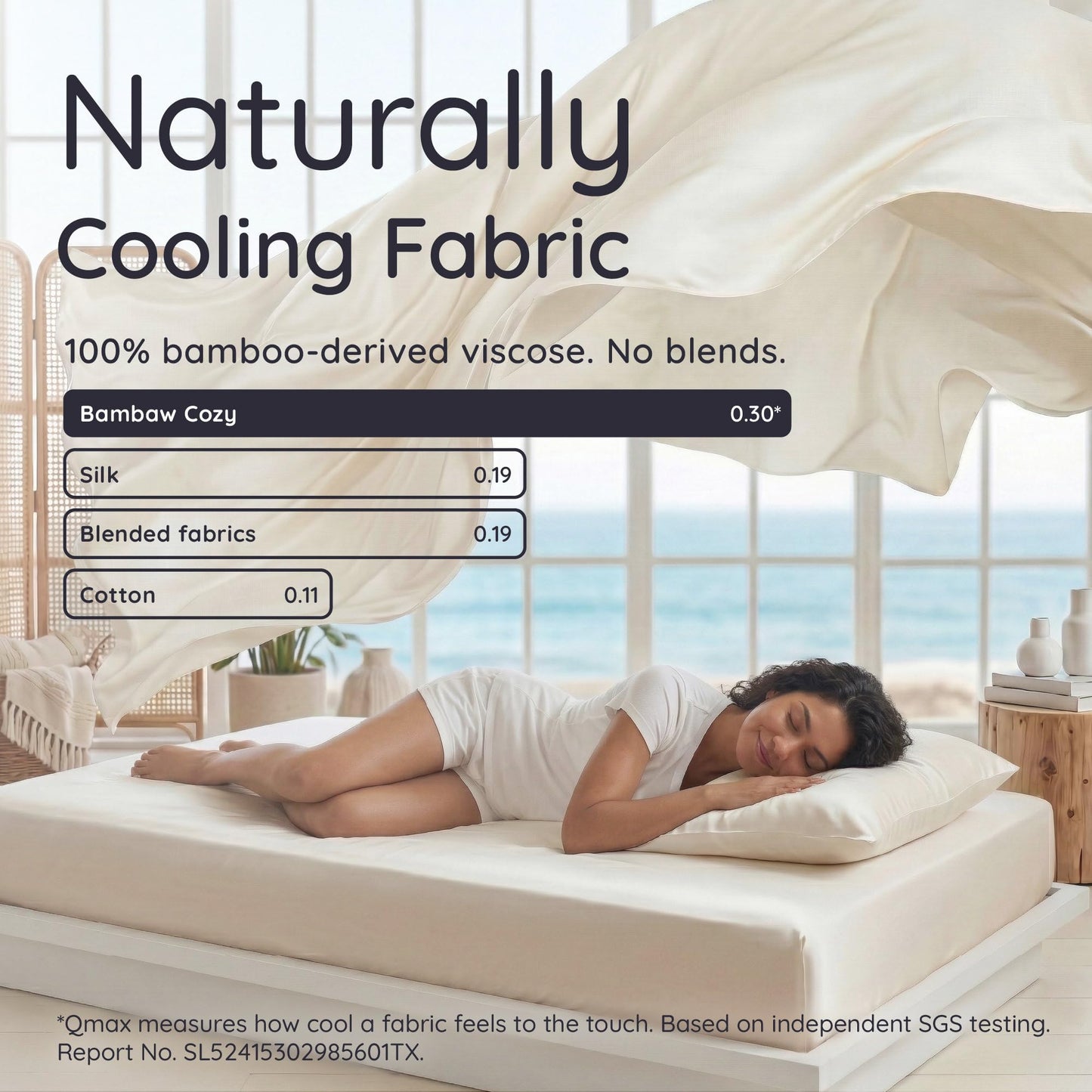 Bambaw 100% Viscose Derived from Bamboo Pillowcases King Size – Set of 2 King Size Cooling Pillow Cases for Hot Sleepers with Envelope Closure, Breathable & Super Soft Pillow Cases (Charcoal)