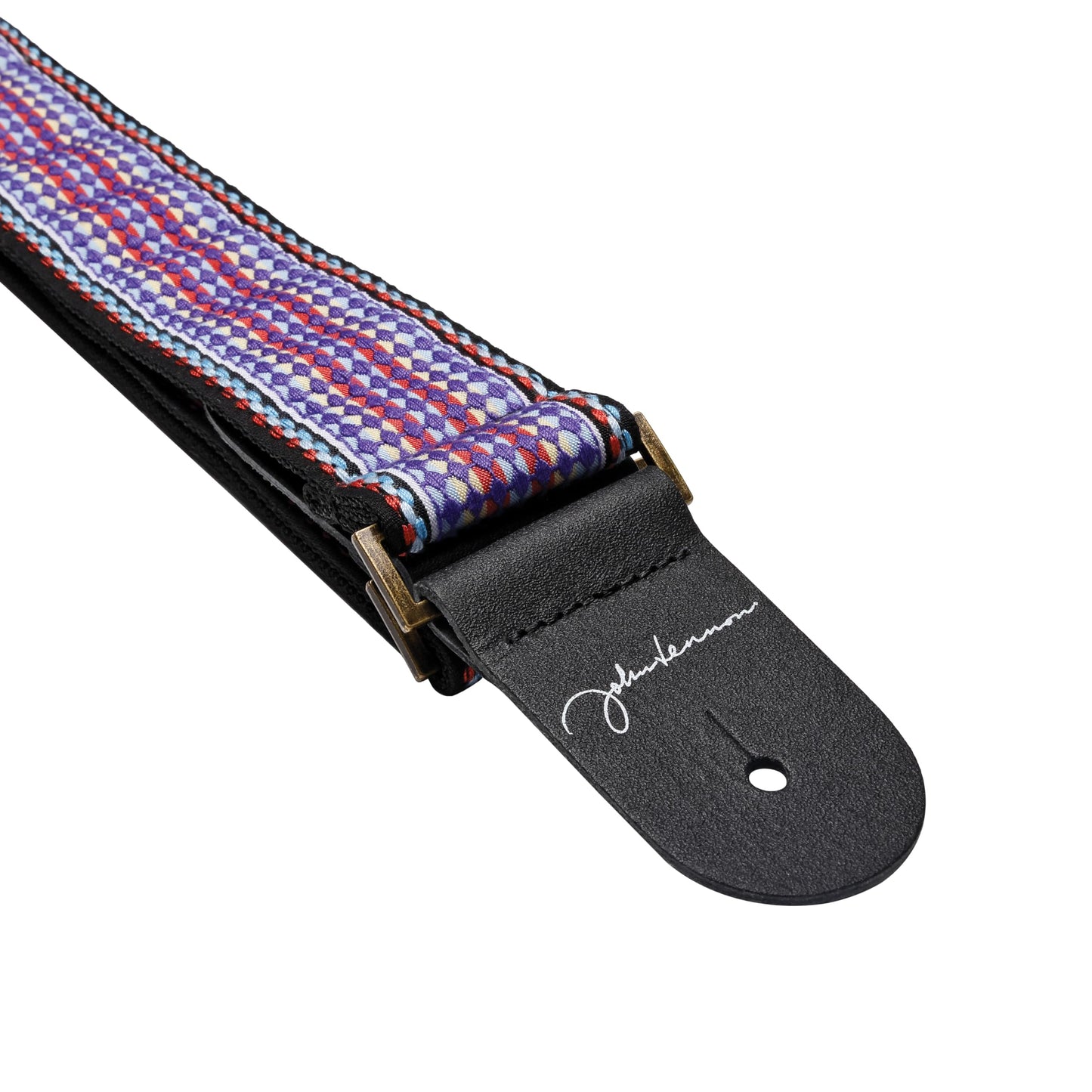 D'Addario Accessories Beatles Guitar Strap - John Lennon Live in NYC - Electric Guitar Strap, Acoustic Guitar Strap, Acoustic Electric Guitar Strap & Bass Guitar Strap