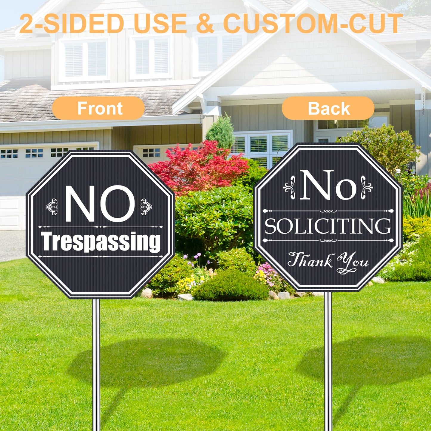 4 Pack 24" x 36" Corrugated Plastic Sheet, 4mm Blank Thick Plastic Poster Boards Double Sided Yard Signs for Garage Sale, Yard Sale, Warning, Party Decor and Crafts