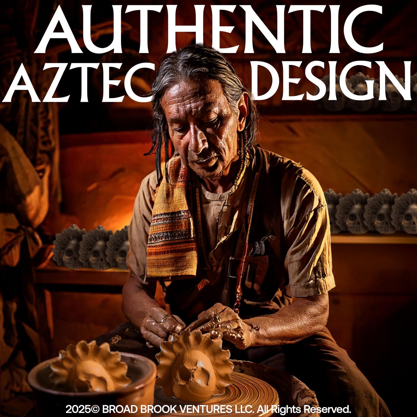 Screaming Aztec Death Whistle: Authentic Human Sounding Screams - Ancient Aztec War Whistle Replica - Loudest Scream Whistle At 125+ Decibels - Gifts For Men Who Have Everything - ARKAEOLOGY