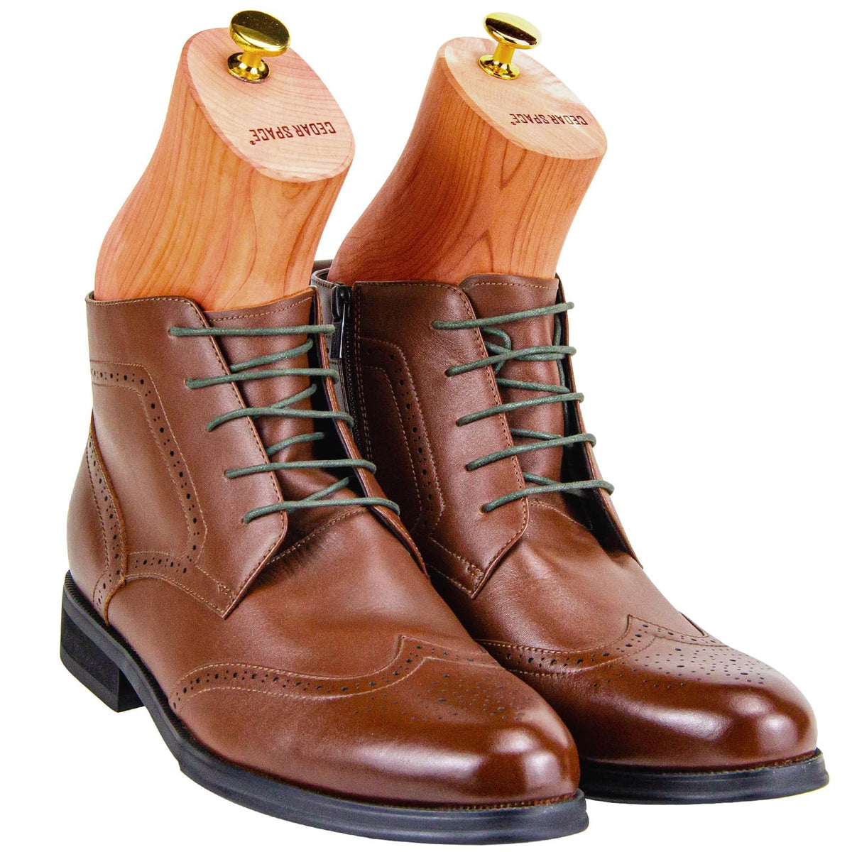 Cedar Space Wooden Boot Stretcher Tree, 8-14 Sizes Cedar Wood Shoe Trees, 100% Natural Shoe Stretcher for Men, Women, Boots, CS-BT-001