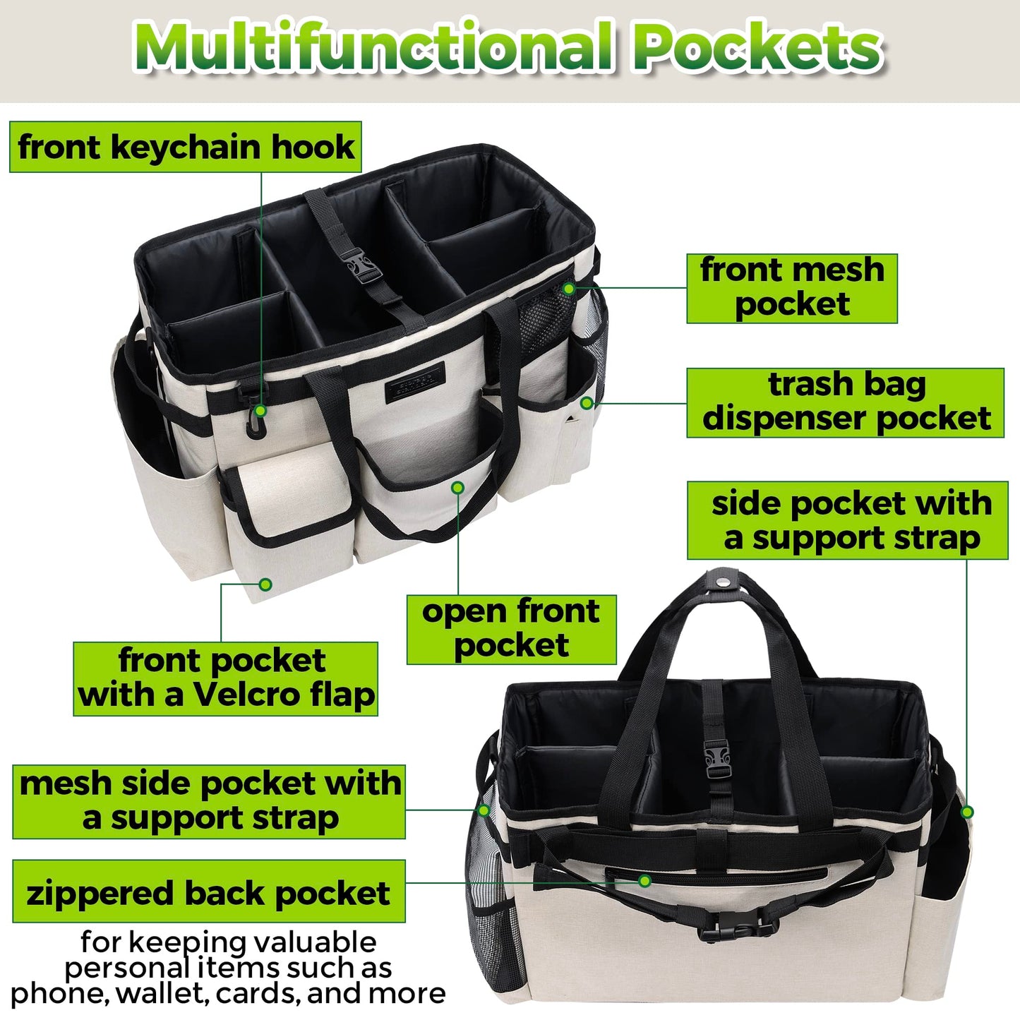 cleaning caddy bag