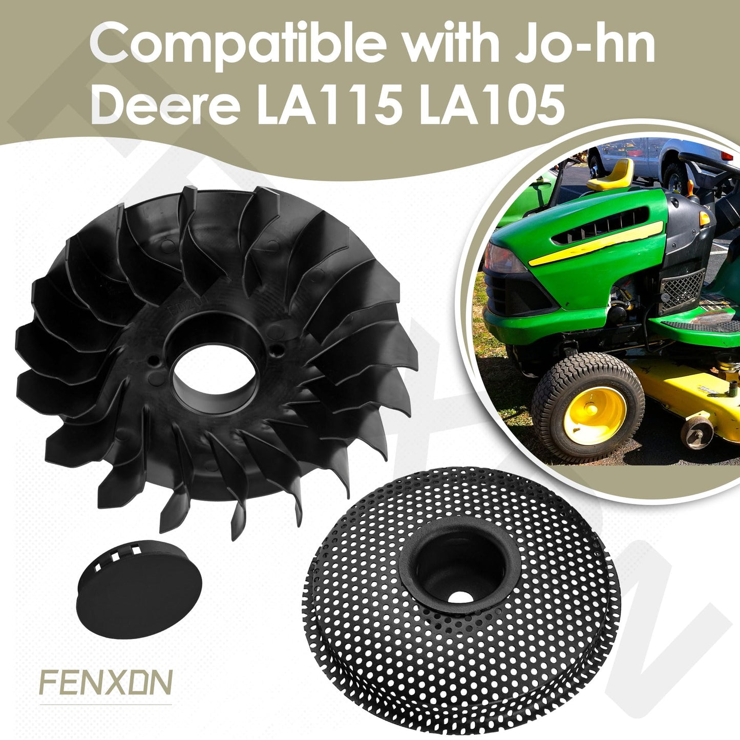 796201 Flywheel Fan for BS Most 319000, 31A000 Model Engines, Replaces Old 699708, 794436, 699043, 697853, 695492, 695056, 796083