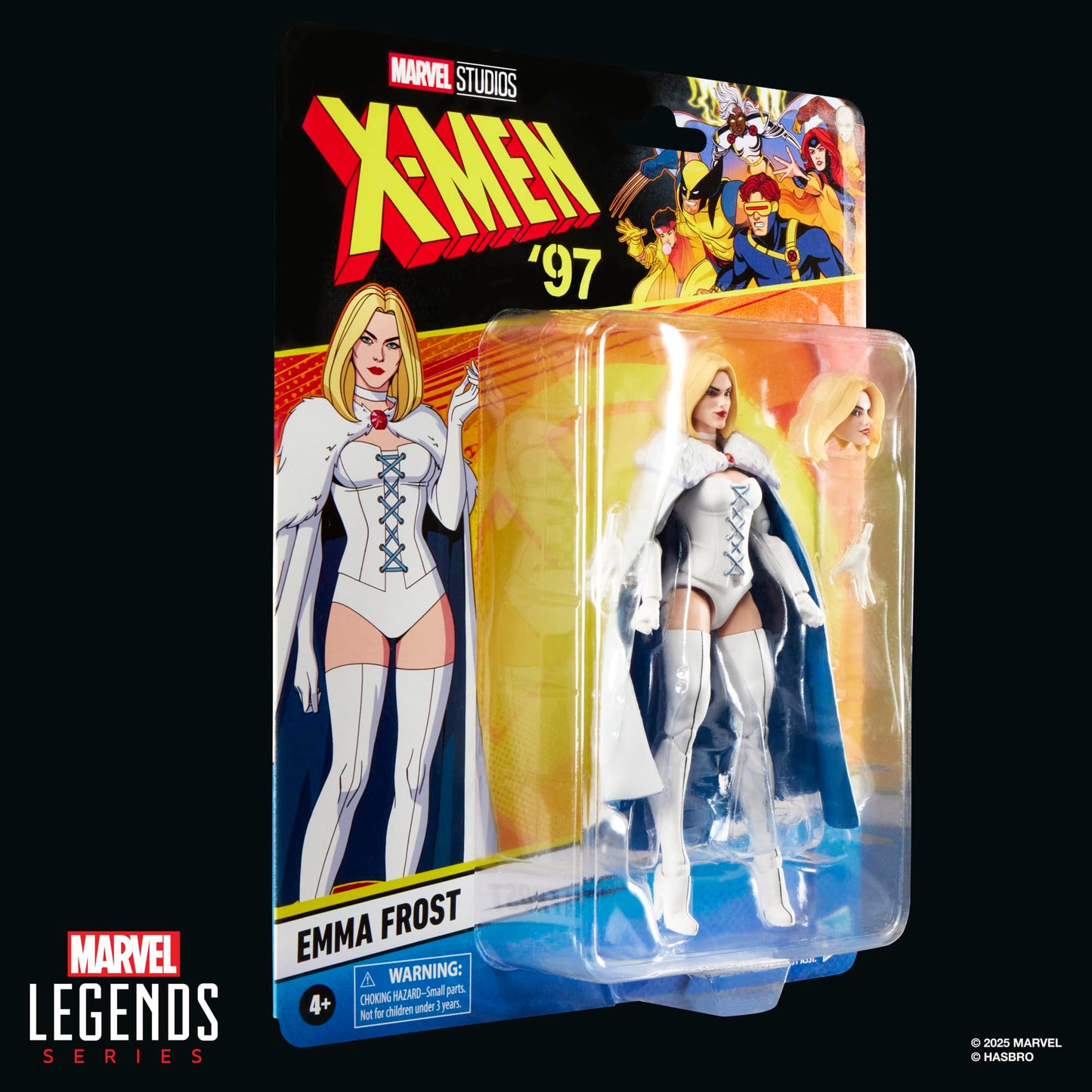 Marvel Legends Series Emma Frost, X-Men '97 Collectible 6-Inch Action Figure Toy