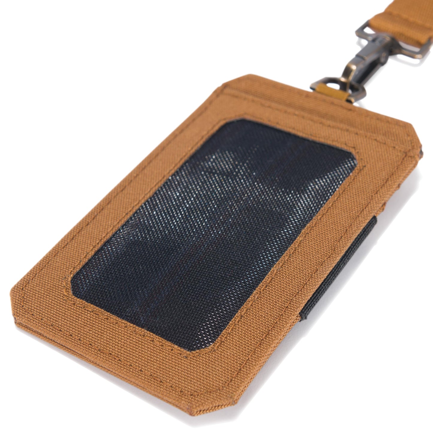 Carhartt Men's B0000247 Nylon Duck ID Holder and Lanyard, Nylon Duck (Carhartt Brown), One Size