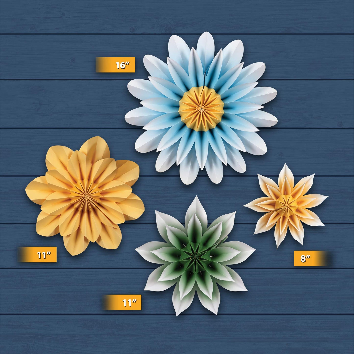 Teacher Created Resources Floral Sunshine Paper Flowers