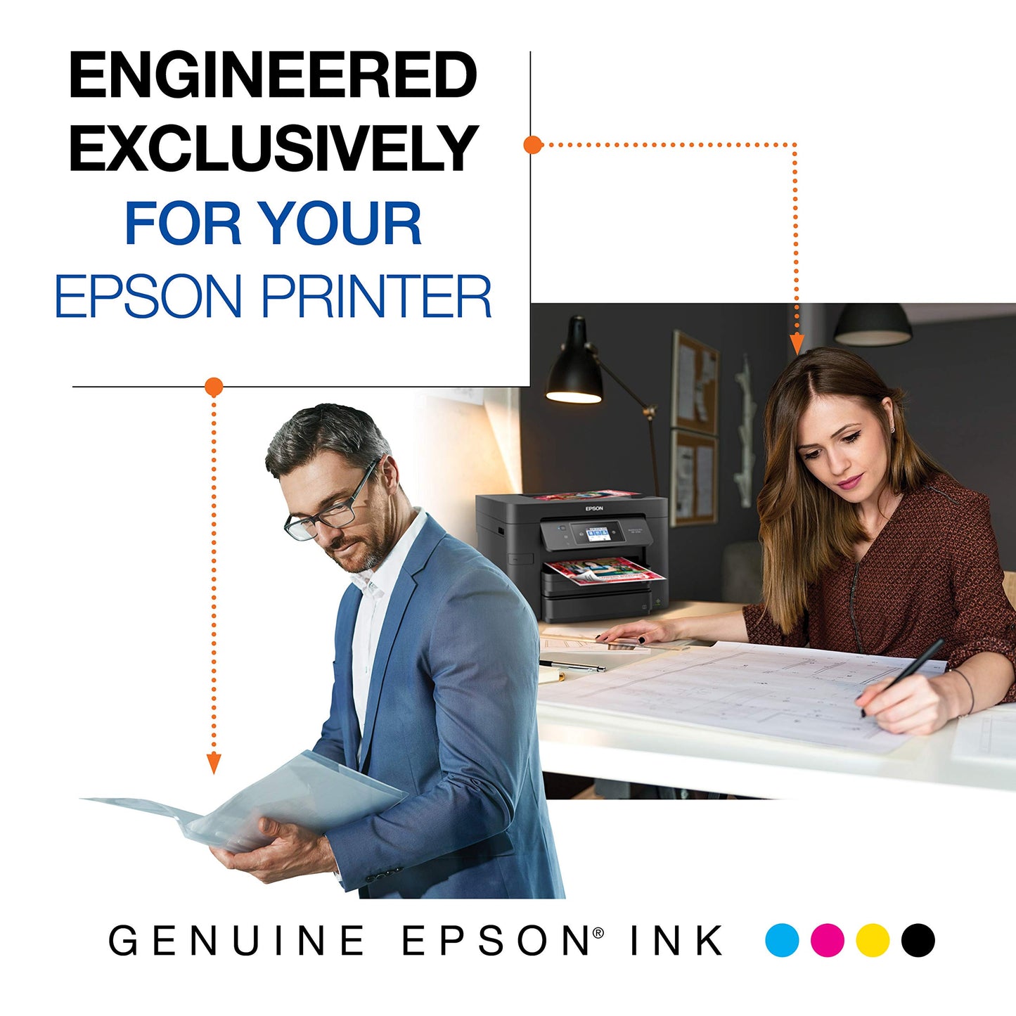 EPSON 215 Ink Standard Capacity Black Cartridge (T215120-S) Works with Workforce WF-100, 110 and EC-110