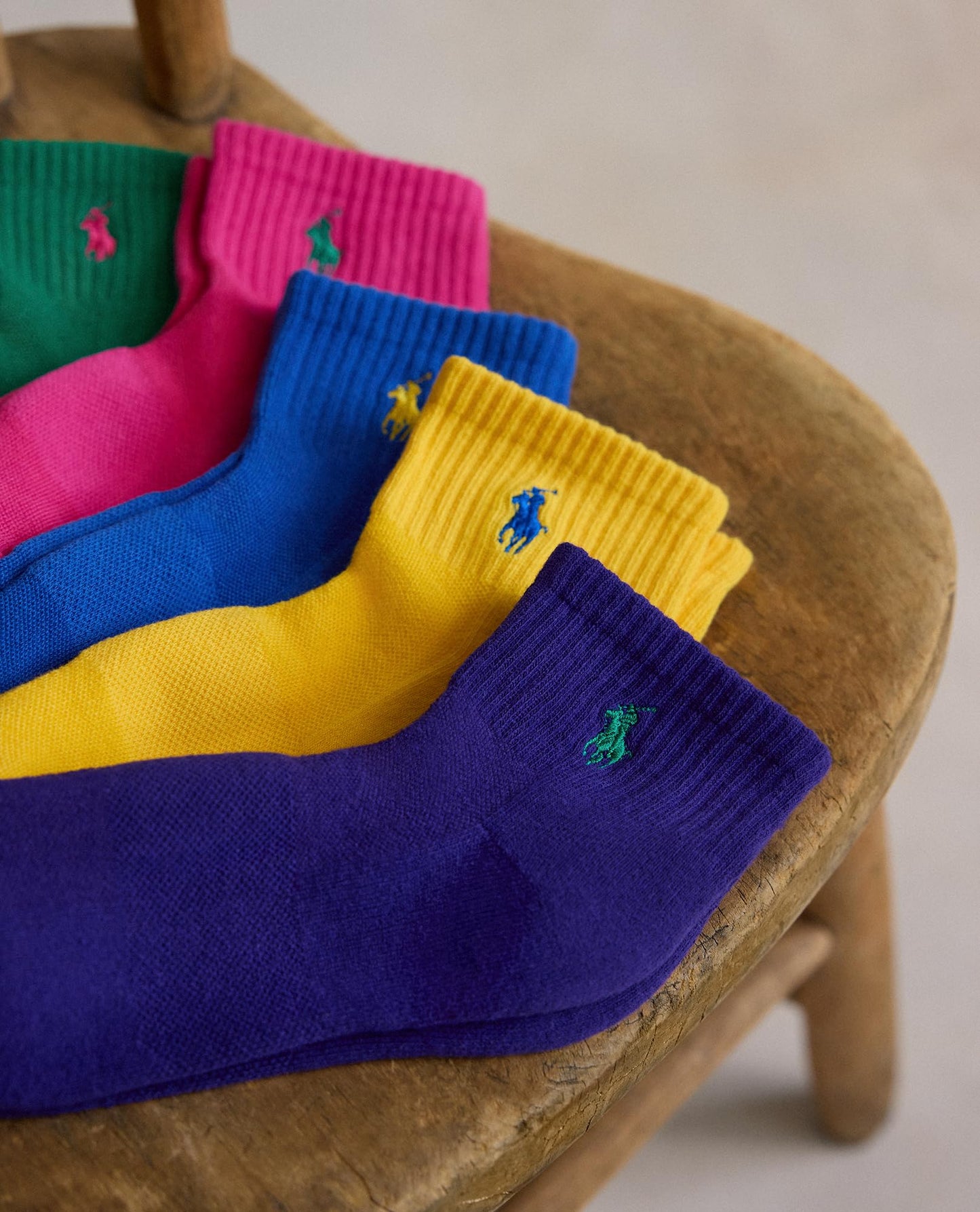 Polo Ralph Lauren Women's Cushion Quarter Socks (6 Pairs), White, 4-10