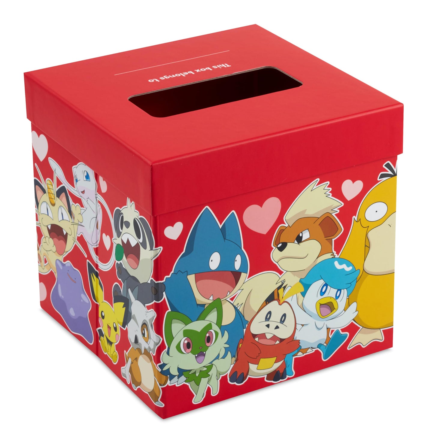 Hallmark Pokémon Valentine's Day Cards for Kids and Light Up Mailbox with Sound for Classroom Exchange
