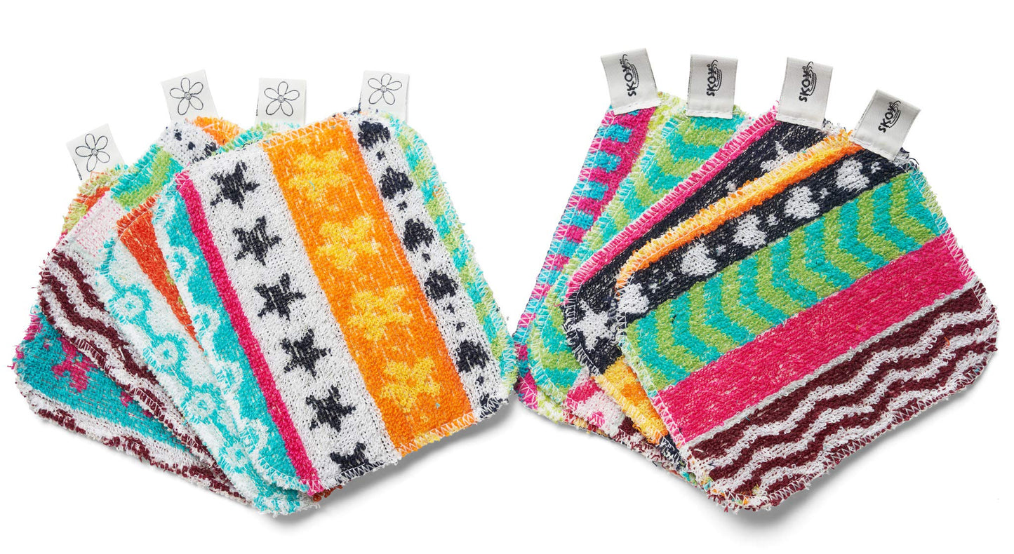 Skoy Scrub (2, 4-packs total 8 scrubs)