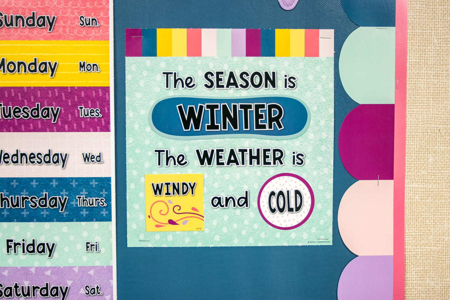 Oh Happy Day Calendar Bulletin Board