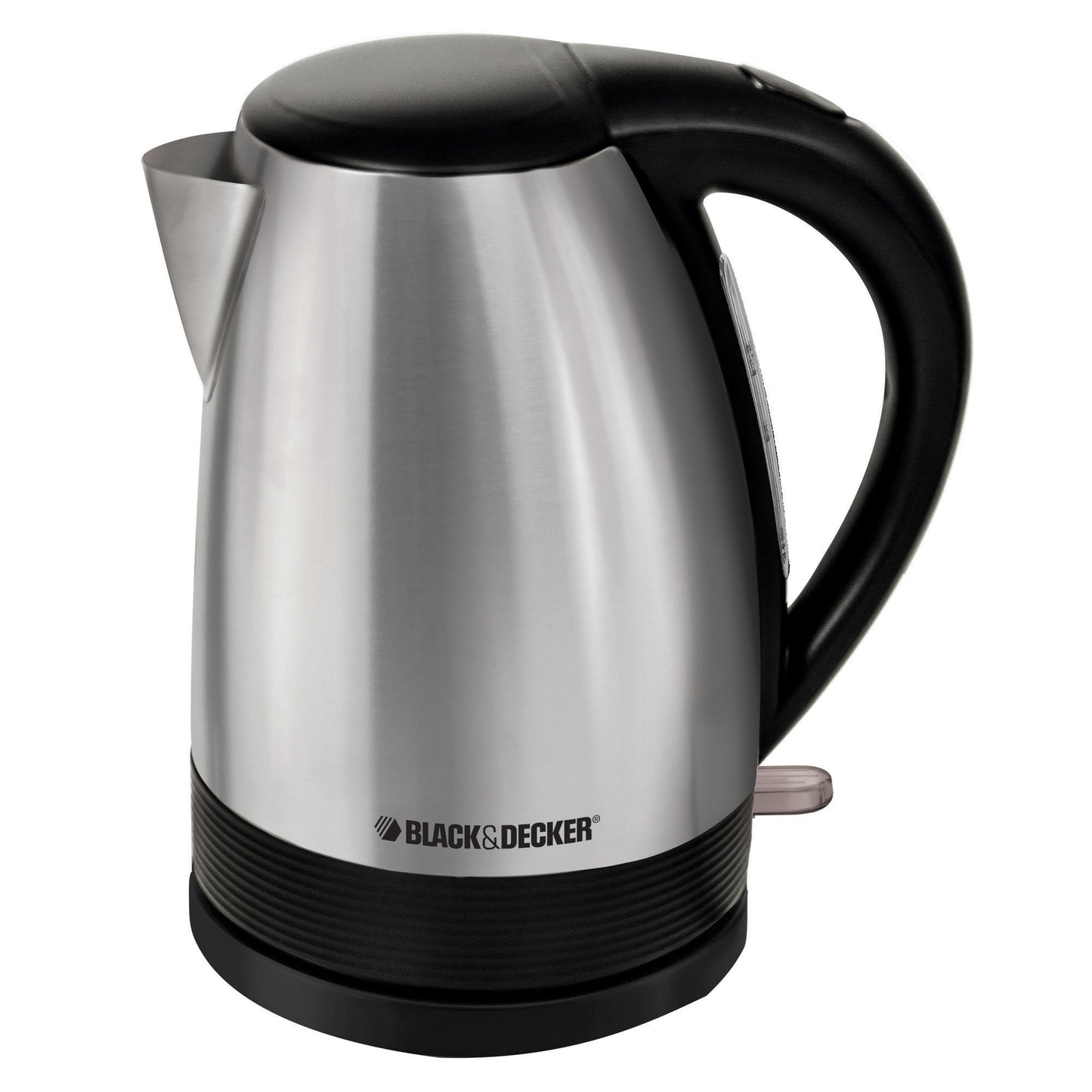 BLACK+DECKER Electric Kettle, Brushed Stainless Steel Tea Kettle, KE1518SD, Silver