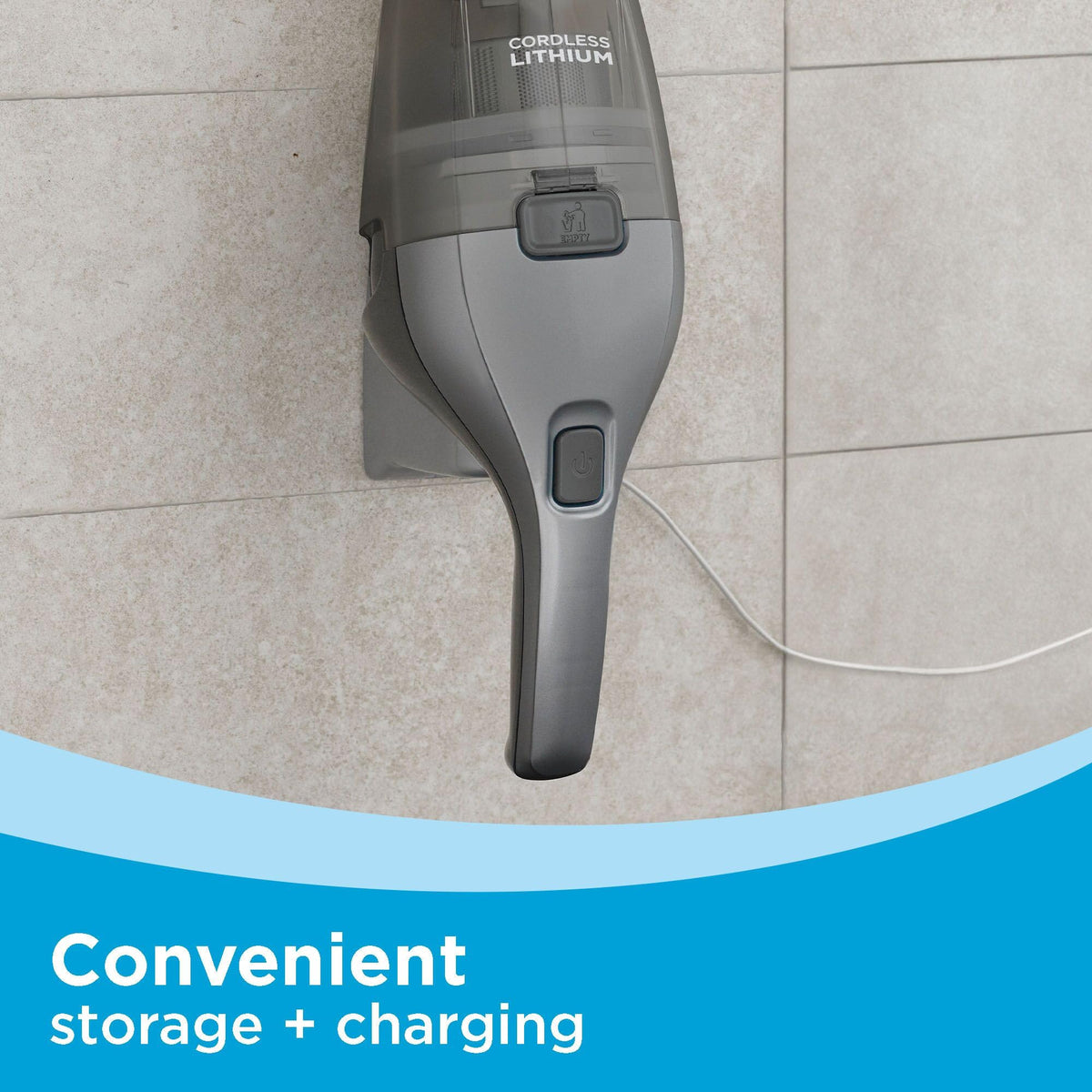 BLACK+DECKER Dustbuster Handheld Vacuum, Cordless, Dark Grey (HNVC220BCZ01)