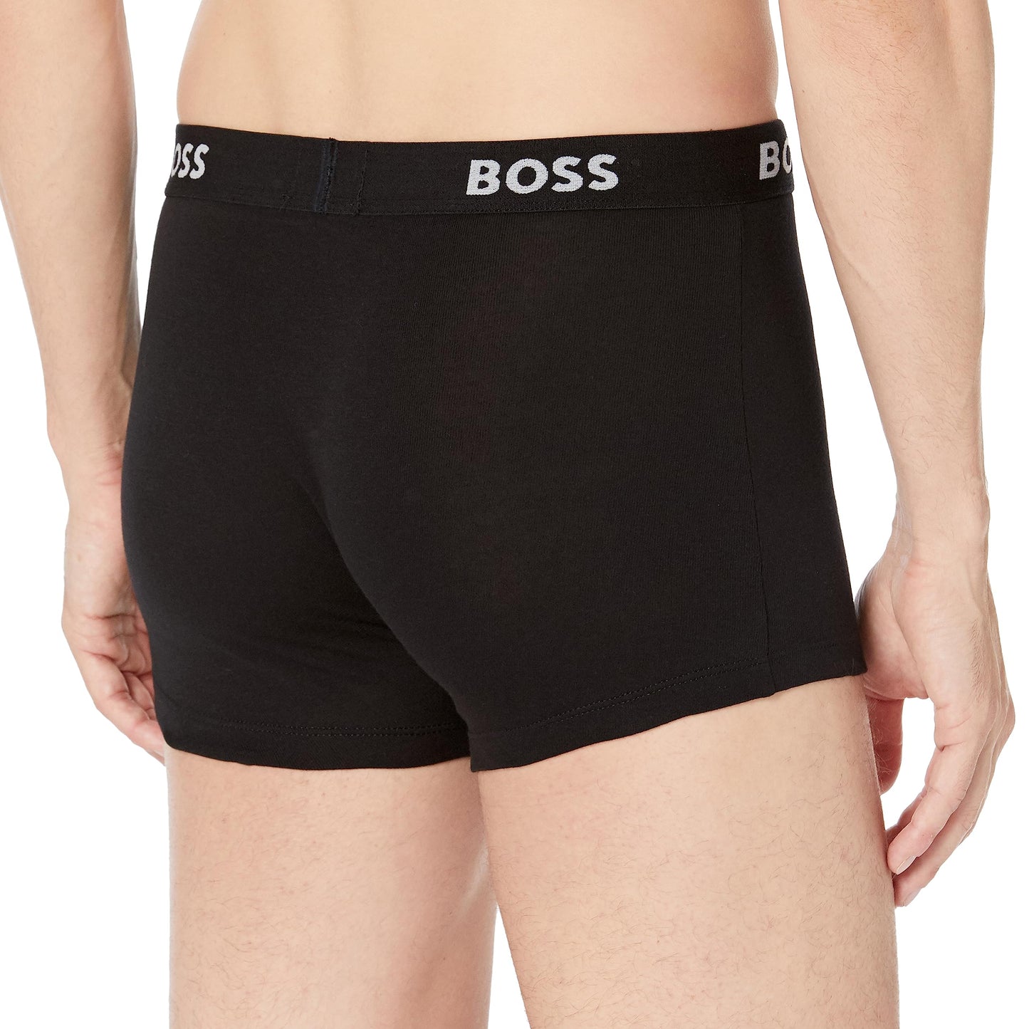 BOSS Men's 5-Pack Authentic Cotton Trunks, Dark Soil Black, M, Dark Soil Black, Medium