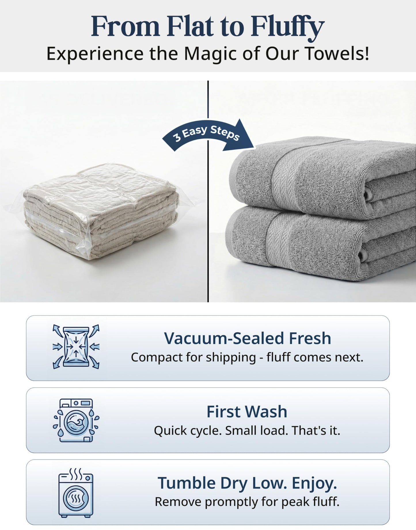 LANE LINEN 100% Cotton Turkish Towel Set for Bathroom - 16 Piece - Super Soft, Quick Dry & Highly Absorbent - 4 Bath, 8 Wash Cloths, 4 Hand Towels - Hotel Quality, Durable & Oeko-TEX Certified - Grey