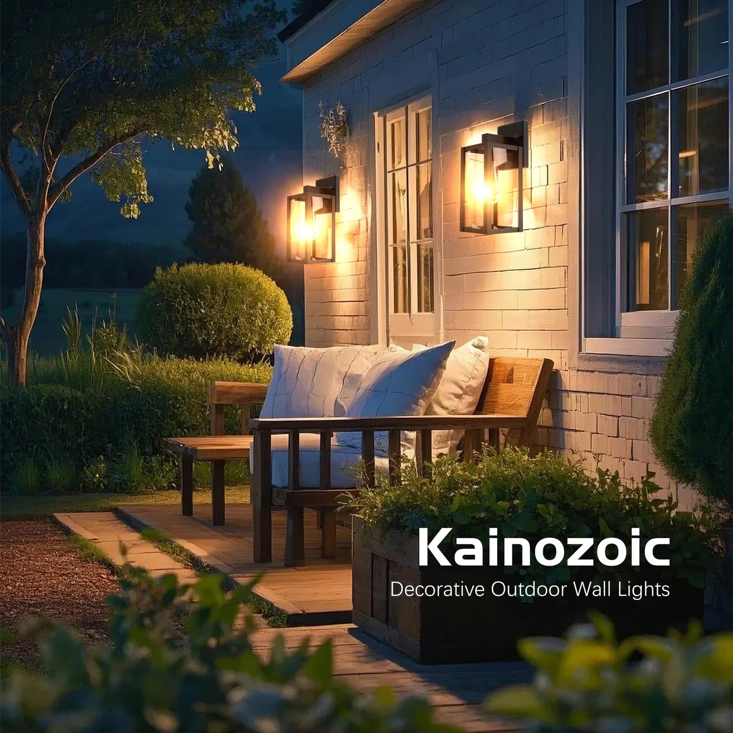 Outdoor Wall Light Fixtures Exterior Light Fixtures Waterproof Porch Lights Outdoor Wall Sconce Anti-Rust Outside Lights for House
