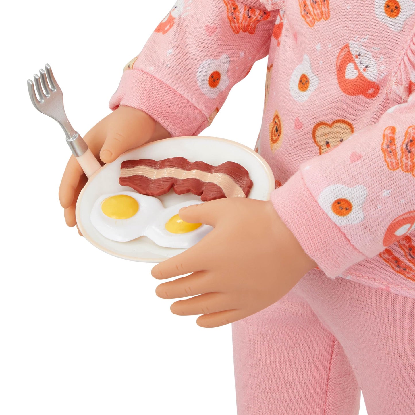 Our Generation – 18-inch Doll & Pet – 6-inch Dachshund Dog Plush – Pretend Food Accessories – Imaginative Play – Toys For Kids Ages 3 & Up – Claudia & Cinnamon