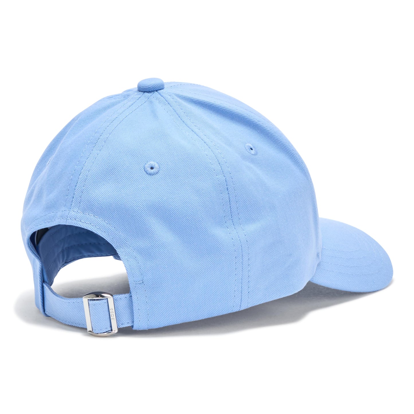 BOSS Women's Big Logo Cotton Twill Cap, Blue Horizon, One Size