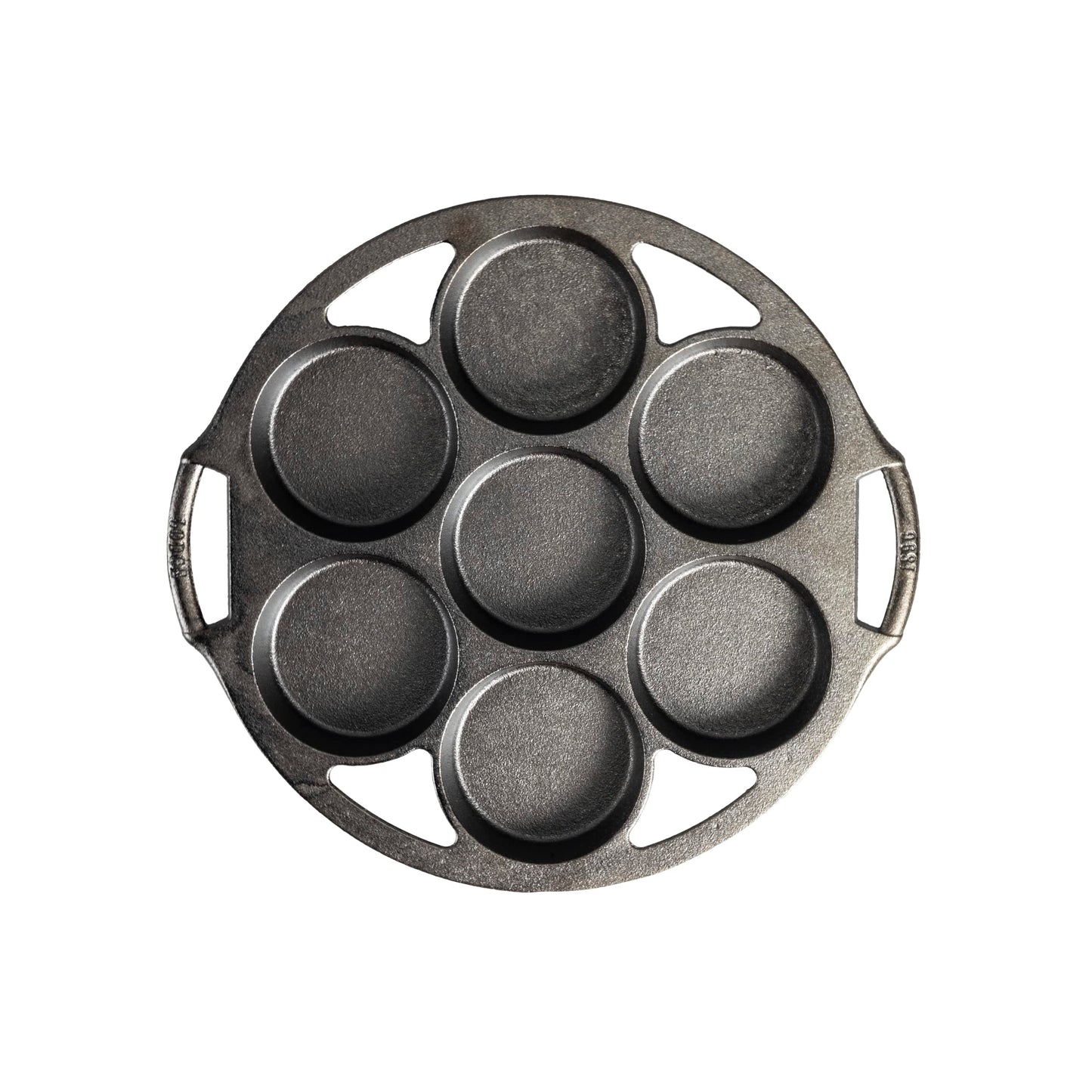 Lodge Bakeware Mini Cake Pan/Lodge Bakeware Mini moule a Gateau, Black, 7 Mini Cakes