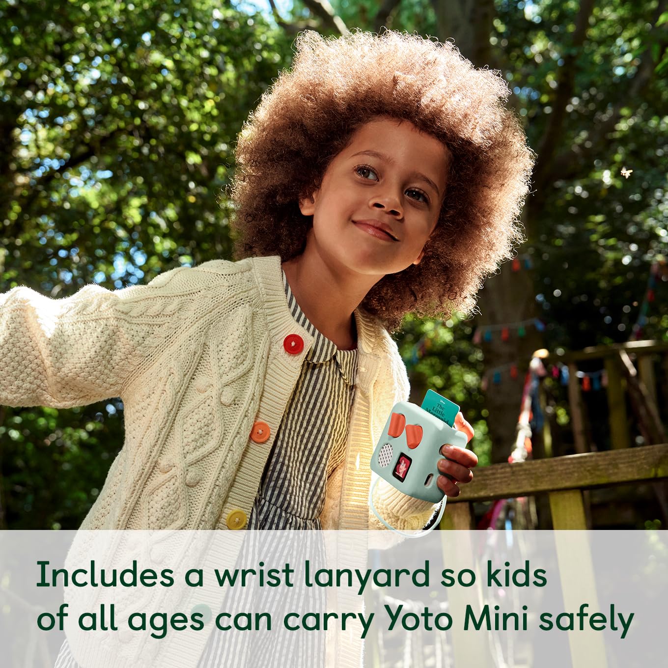 Yoto Mini Protective Adventure Jacket - Silicone Carry Case Protects Your Childs Yoto Mini Player from Small Bumps and Wear and Tear - Frog Soup