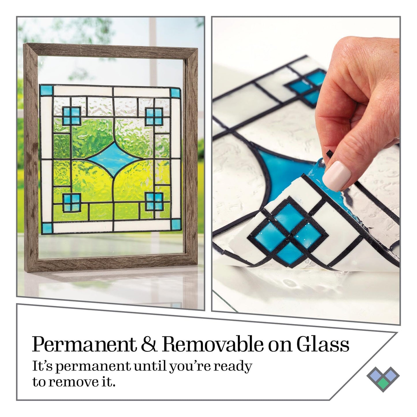 Plaid Gallery Glass Window Color Beginner Set (2-Ounce), GG8SET (8-Pack)