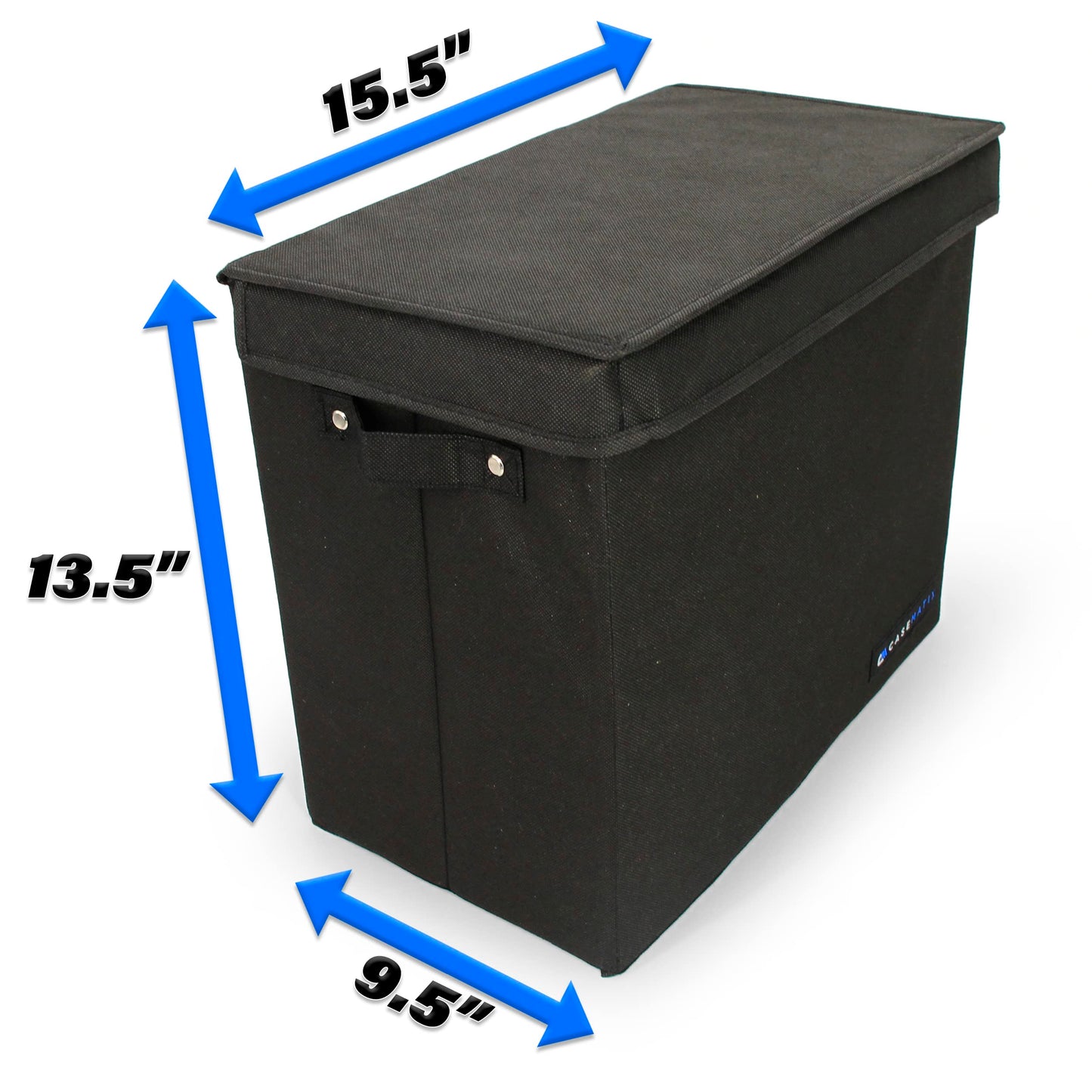 CASEMATIX Graded Comic Book Storage Case Fits up to 28 CGC Graded Comics Lightweight Comic Book Storage Bin with 3 Removable Dividers for Slabbed Comics Protective Collector Display Carry Case Box