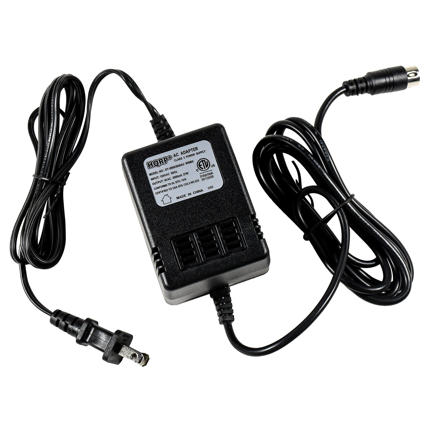HQRP AC Adapter Compatible with Korg KM2 Mixer Karma N1 N1R N5 N5EX TR TR88 Triton LE Synthesizer Triton Rack SP500 Digital Piano TP-2 Dual Tube Preamp ESX-1 Electribe MX EMX-1 Power Supply