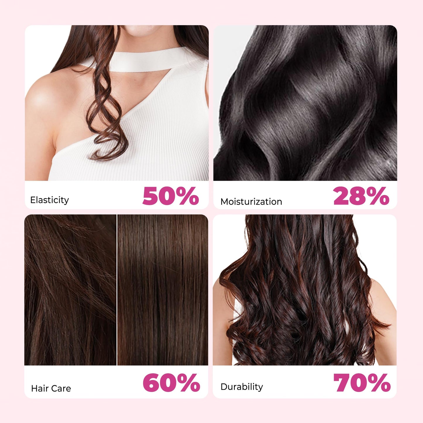 Atopskins Hair Dryer Brush 6-in-1, Blow Dryer Brush Fast Drying, Wrap Curling Iron Frizz-Free with Negative Ionic 3 Temperature Hot Air Styler Straightener, Volumizer, Gift for Women (Black)