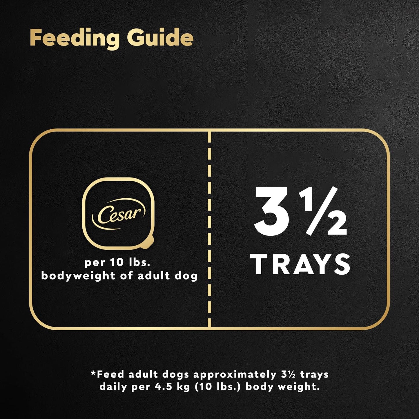 CESAR Dog Food Wet Classic Loaf in Sauce Entrées - Sirloin, 100g Tray (24 Pack)