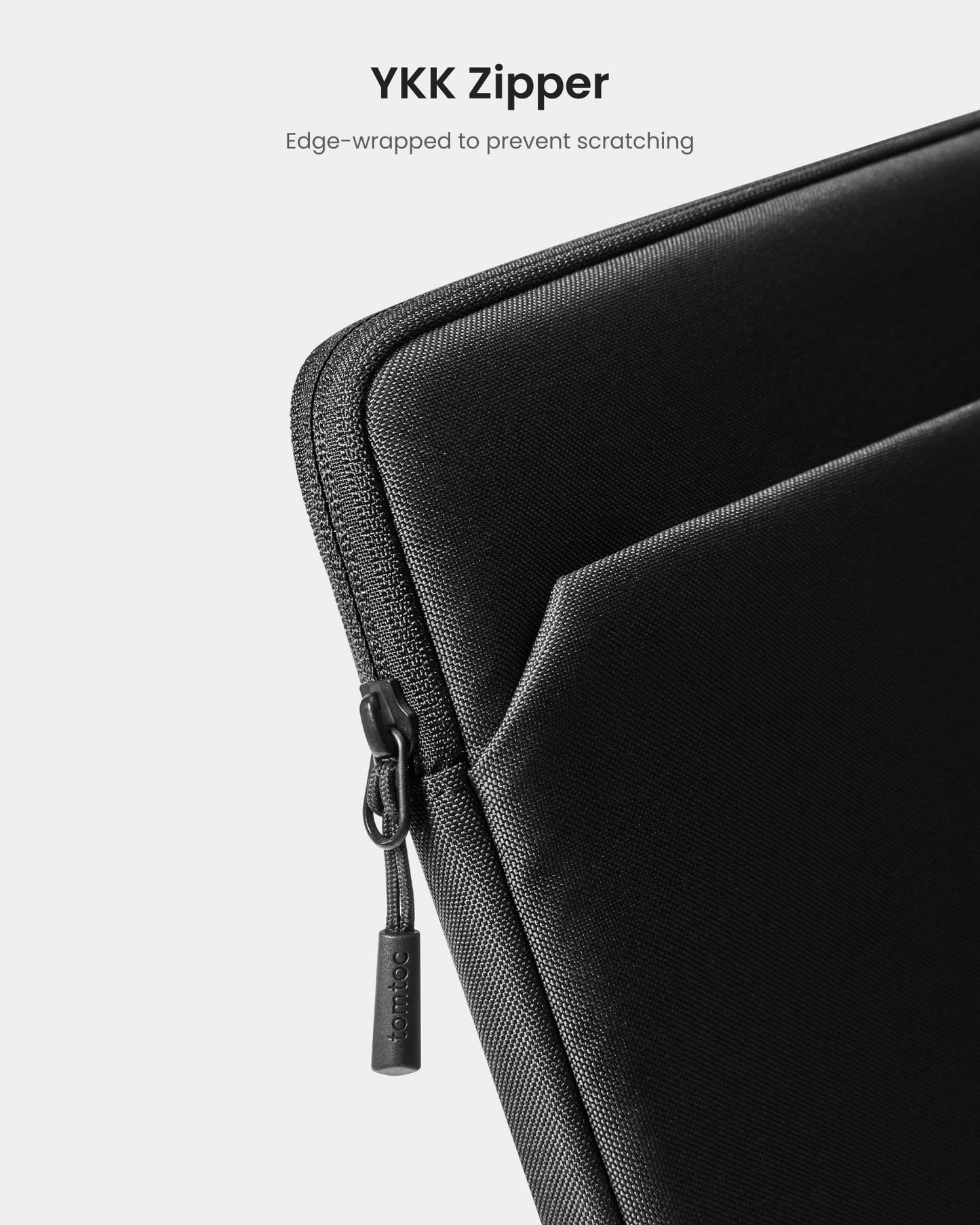 tomtoc Light-A18 Slim 15.6 Inch Portable Monitor Sleeve Case with Acessories Storage, Light Protective Carrying Sleeve for Most 15.6 in Portable Monitors with Eco-Friendly Fabric