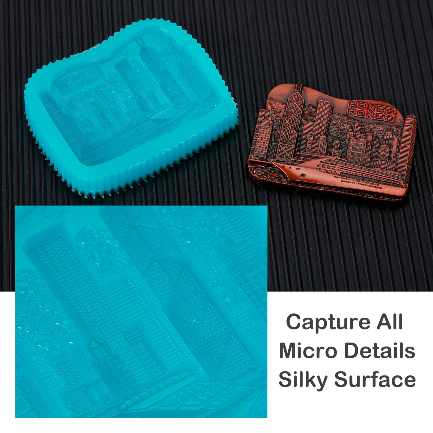 BBDINO Silicone Mold Making Kit, Super Elastic Liquid Silicone for Mold Making Clear 2.42lb(38.8oz), 3h Fast Cure Molds Maker Silicon for Casting Molds of Resin/Silicon/Candle/Soap etc.