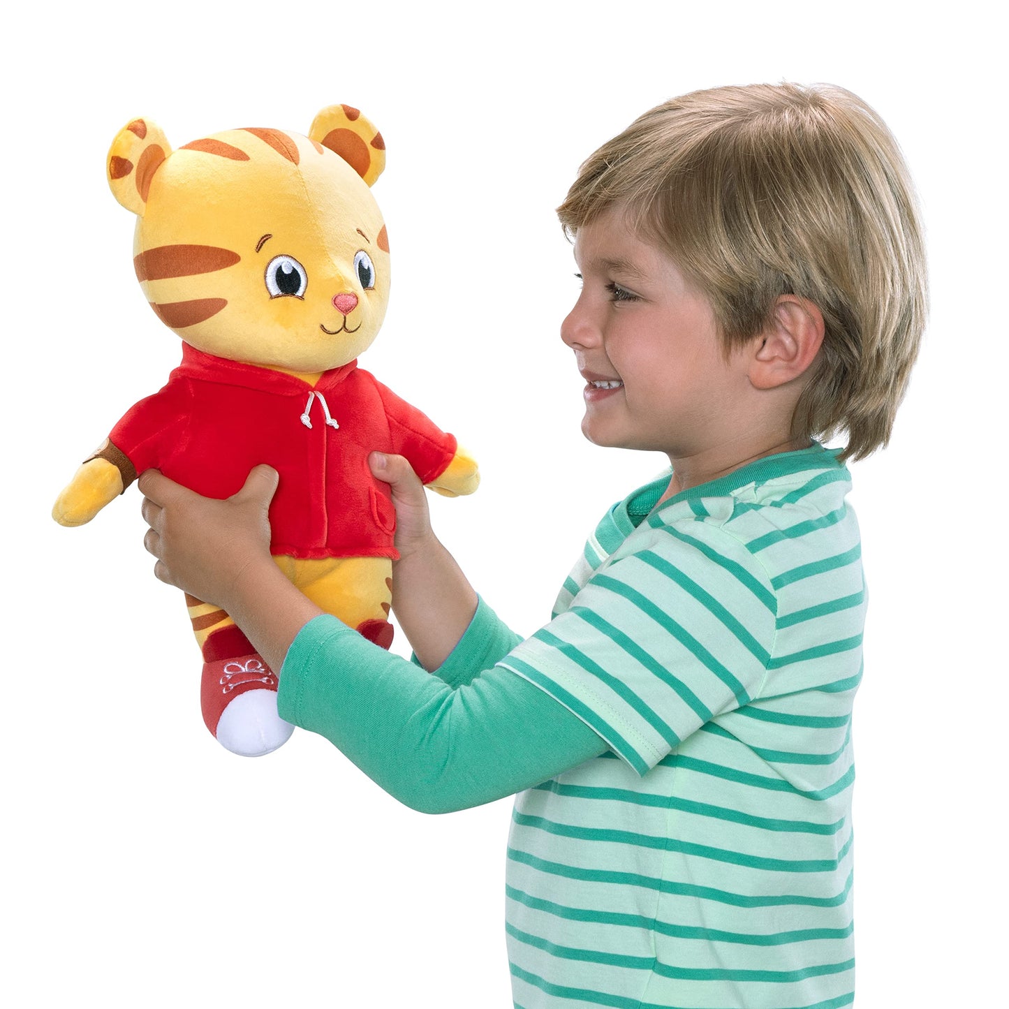 Daniel Tiger's Neighborhood Cuddle Up Daniel Tiger 10th Anniversary Plush Toy- 12 Inches Tall!
