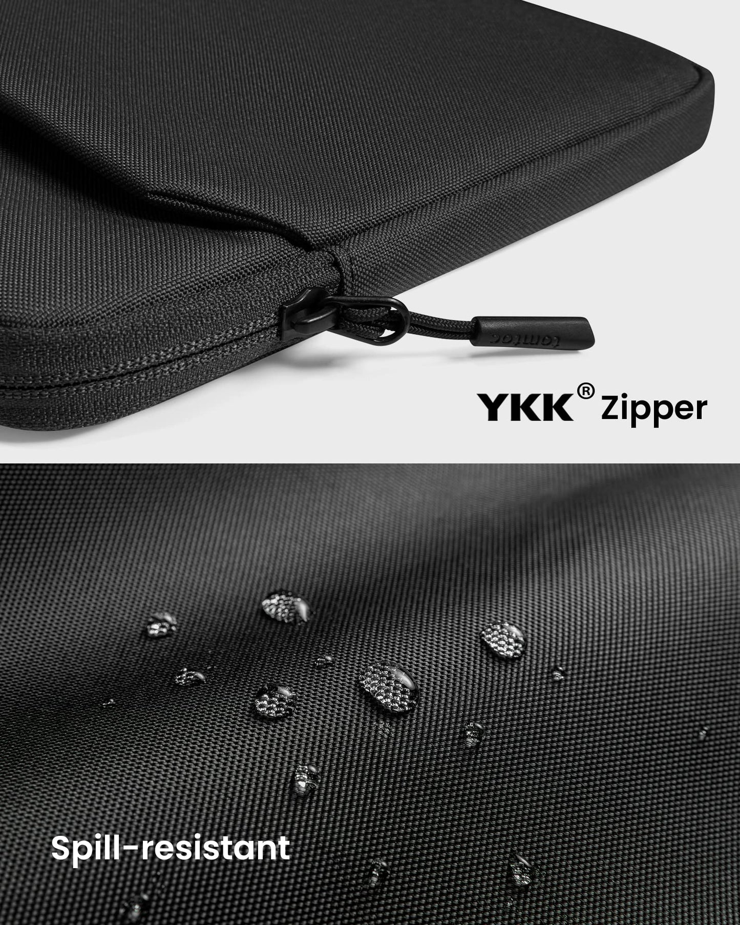 tomtoc Slim Laptop Sleeve for 14-inch MacBook Pro M5/M4/M3/M2/M1 Pro/Max 2026-2021, Water-Resistant Protective Case for 13.8 Inch Surface Laptop AI PC, Accessory Bag
