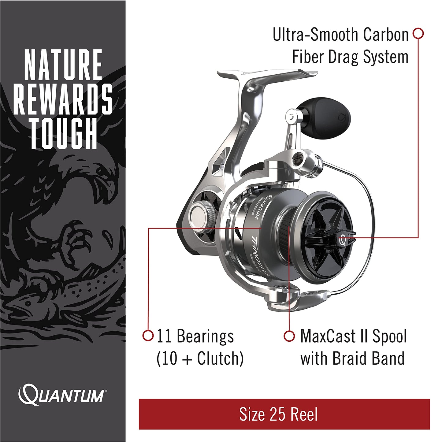 Throttle 25SZ Spin Reel