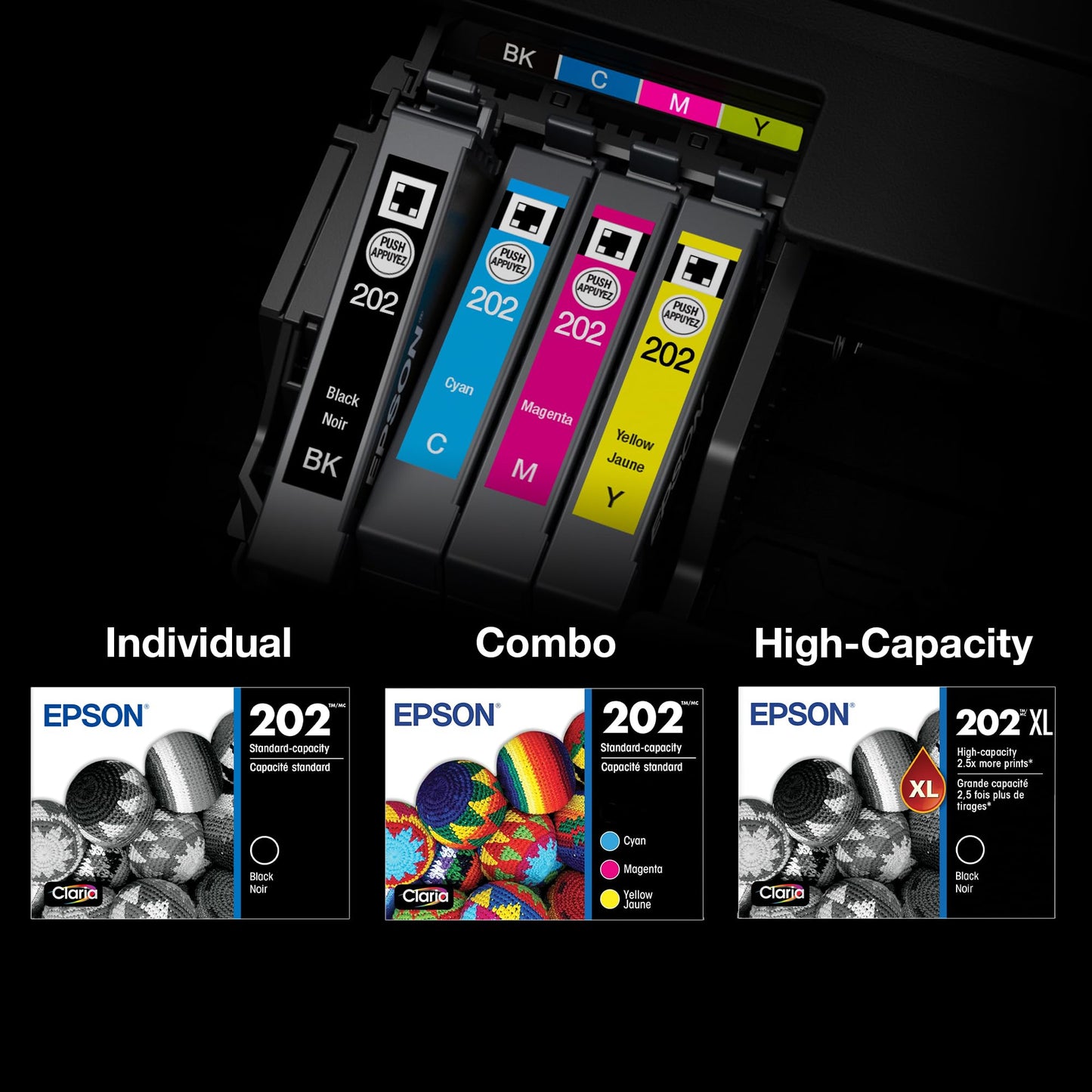 Epson T202XL DuraBrite Ultra High Capacity Ink Cartridge, Black (T202XL120-S)