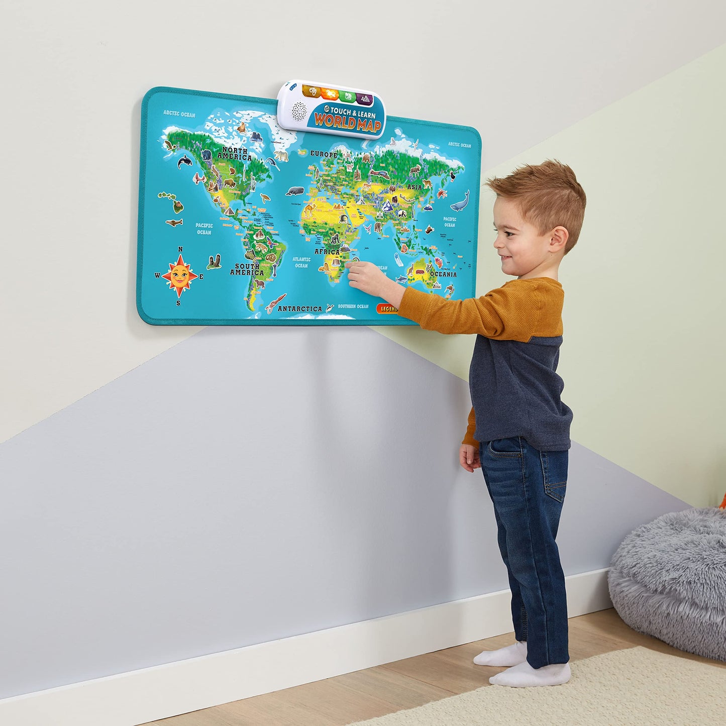 LeapFrog Touch & Learn World Map (English Version)