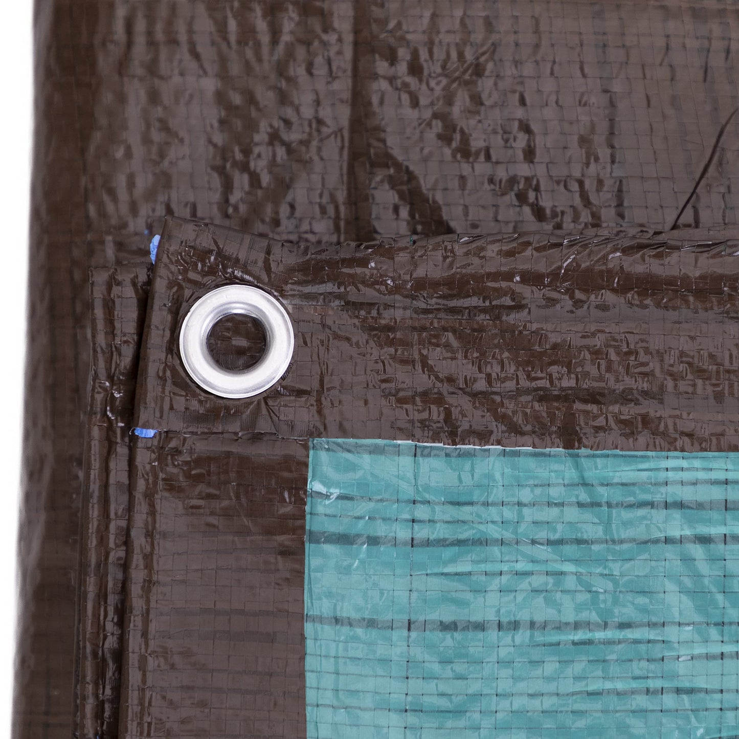 Kotap 20-ft x 20-ft Reversible Brown/Green Poly Tarp, Item: TBG-2020