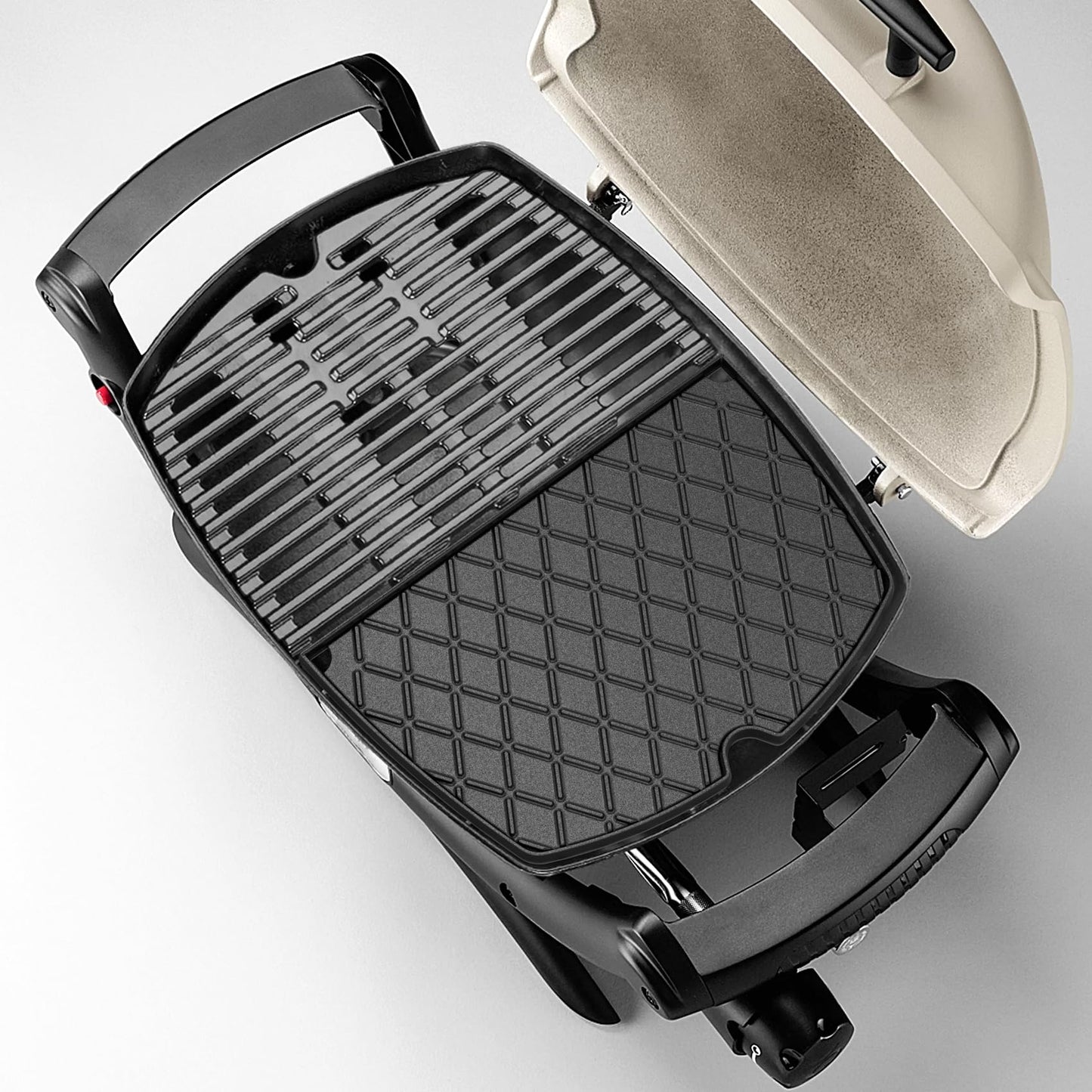 Stanbroil Cast Iron Cooking Griddle for Weber Q100 and Q1000 Series Grills, Replacement for Weber 6558