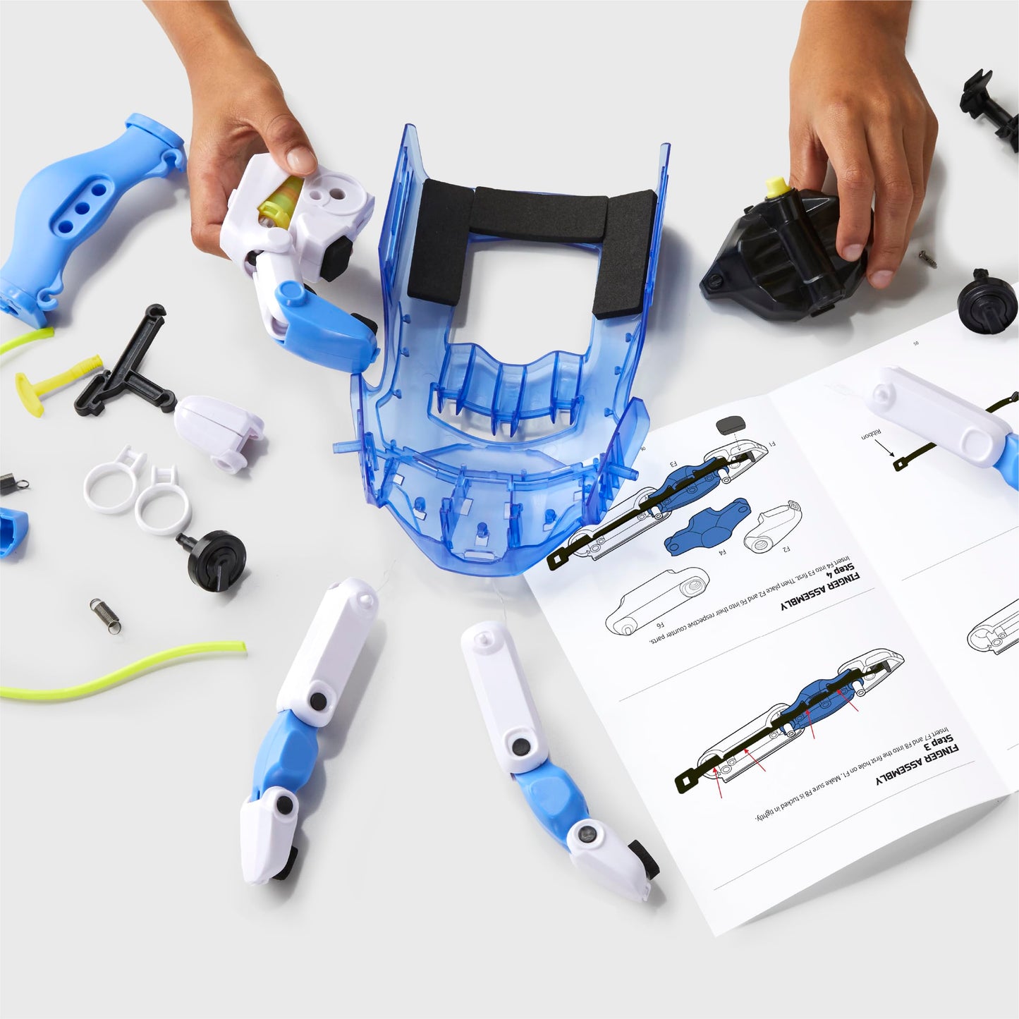 DIY Hydraulic Building Kits-Toy DIY Robotic Hand Set