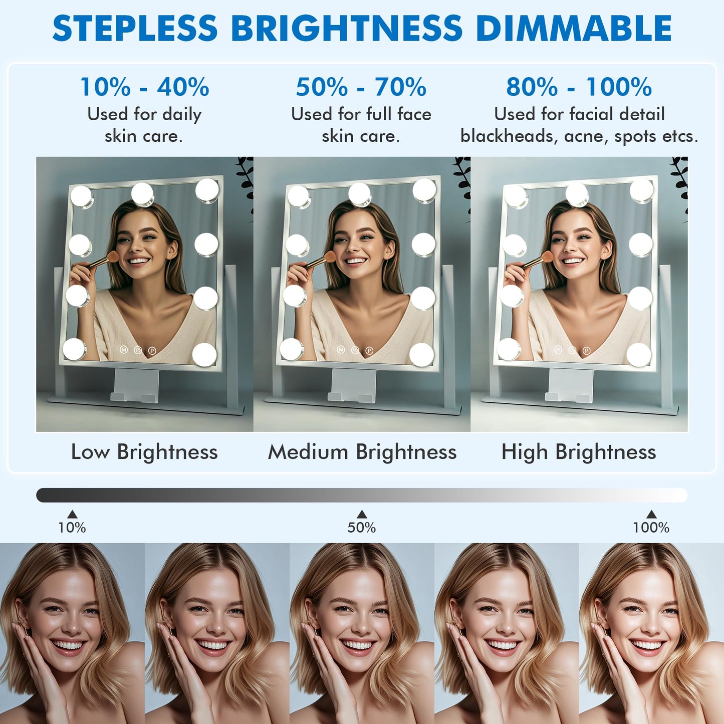 KOTTOVA Makeup Mirror - Modern Vanity Mirror